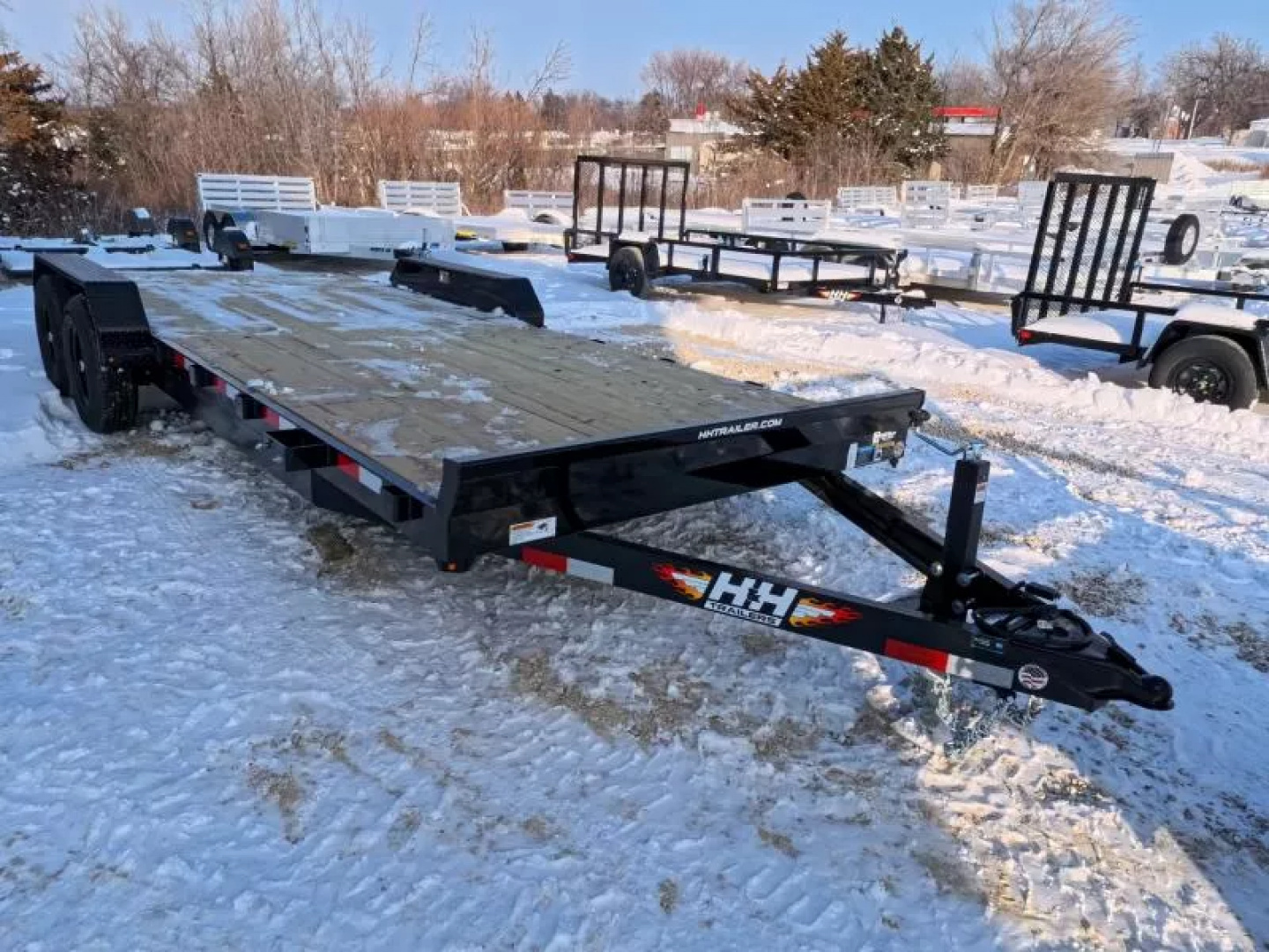 New 2026 H&H 82 x 20 (18 +2) Car Hauler with 10K GVWR