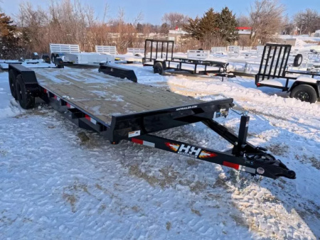 New 2026 H&H 82 x 20 (18 +2) Car Hauler with 10K GVWR