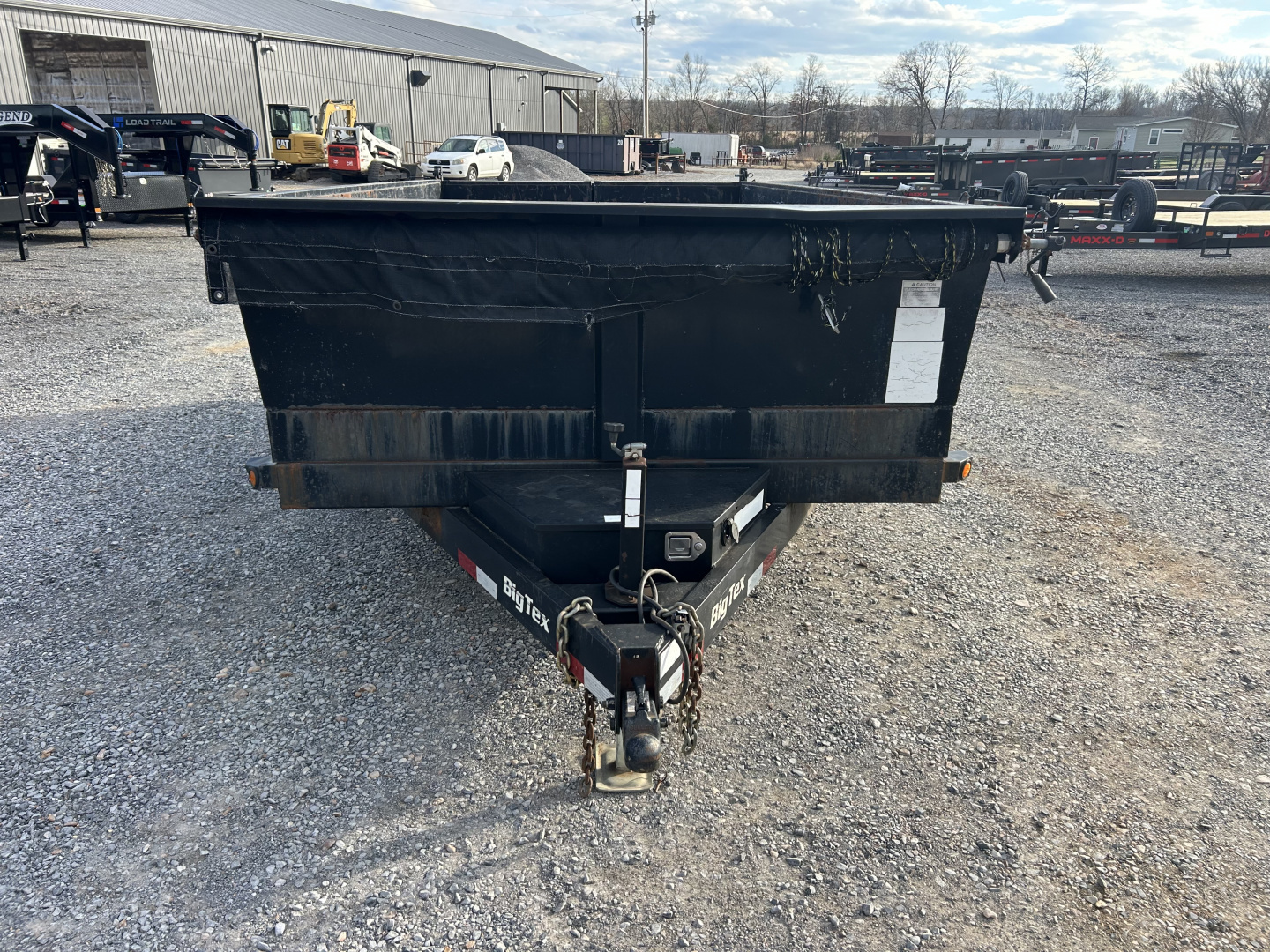 Used 2015 Big Tex Trailers 83"X14' 14K Dump Trailer