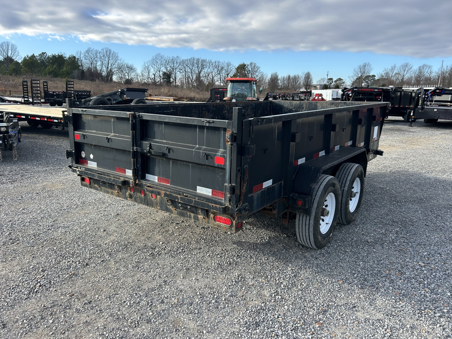 Used 2015 Big Tex Trailers 83"X14' 14K Dump Trailer