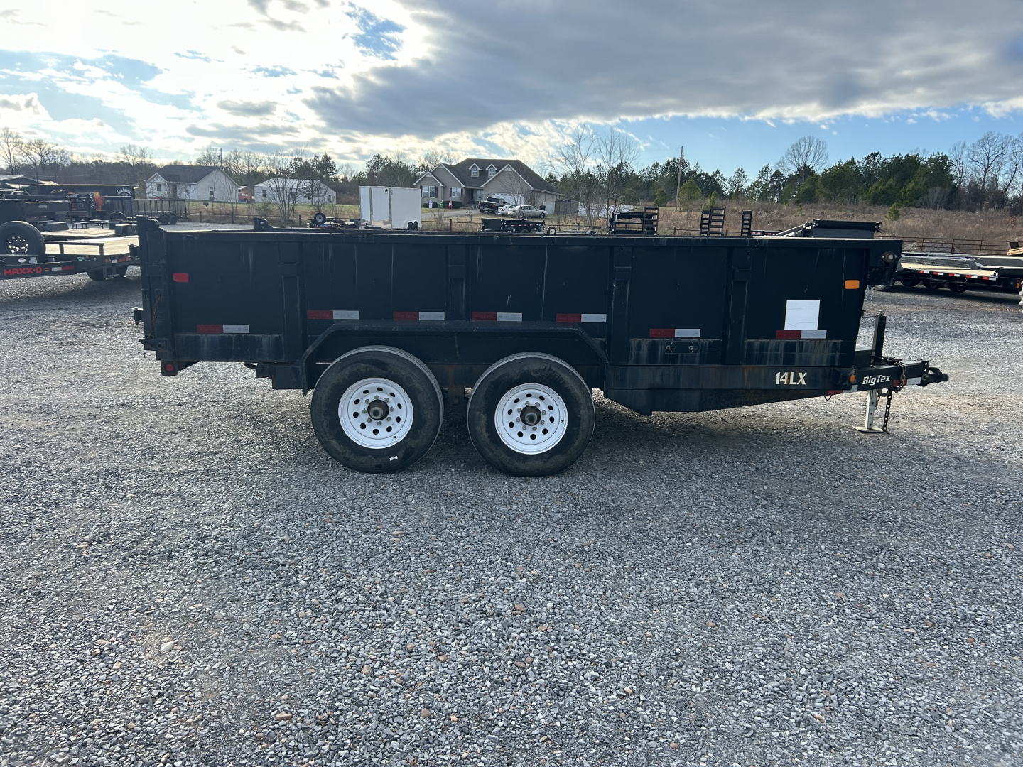 Used 2015 Big Tex Trailers 83"X14' 14K Dump Trailer