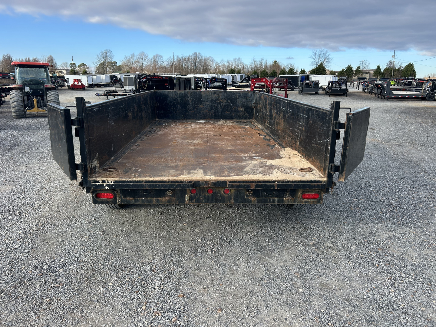 Used 2015 Big Tex Trailers 83"X14' 14K Dump Trailer