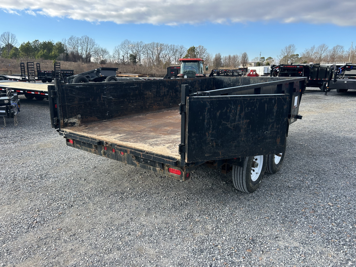 Used 2015 Big Tex Trailers 83"X14' 14K Dump Trailer