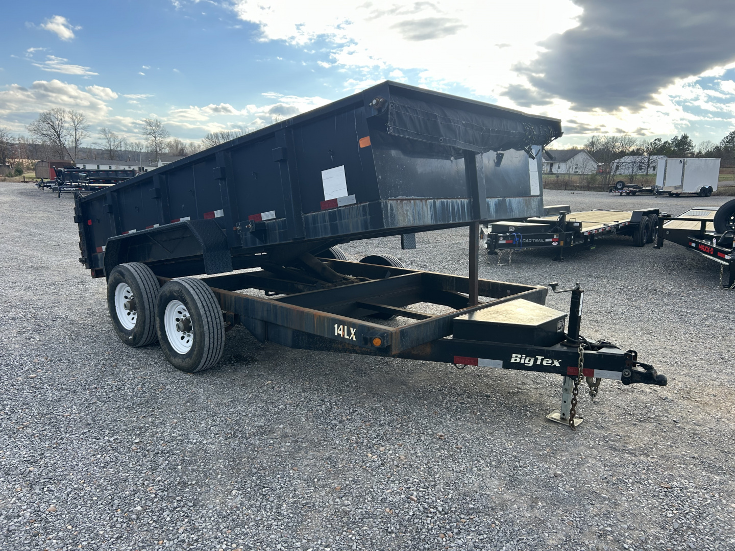 Used 2015 Big Tex Trailers 83"X14' 14K Dump Trailer
