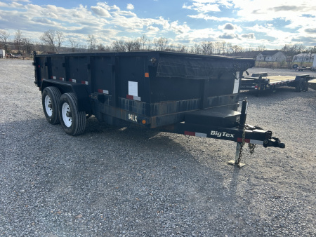 Used 2015 Big Tex Trailers 83"X14' 14K Dump Trailer