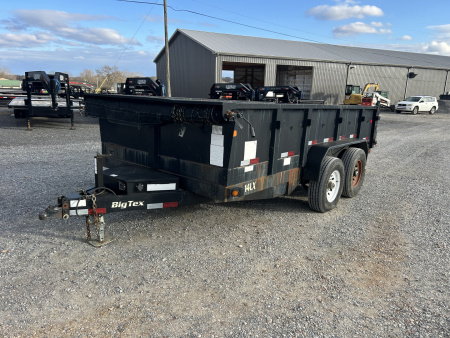 Used 2015 Big Tex Trailers 83"X14' 14K Dump Trailer