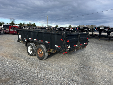 Used 2015 Big Tex Trailers 83"X14' 14K Dump Trailer