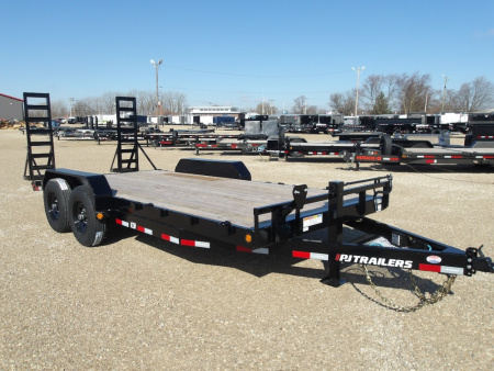 New 2026 PJ Trailers 83x18 CC182 Equipment Trailer