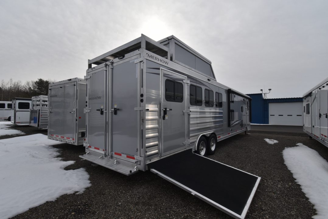 New 2026 Merhow Trailers 8416 BB Horse Trailer