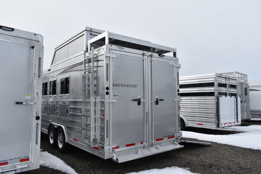 New 2026 Merhow Trailers 8416 BB Horse Trailer
