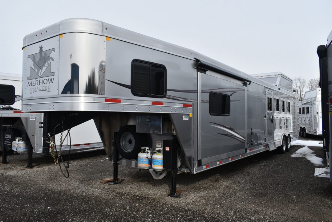 New 2026 Merhow Trailers 8416 BB Horse Trailer