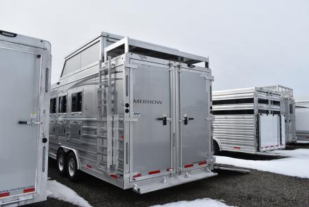 New 2026 Merhow Trailers 8416 BB Horse Trailer