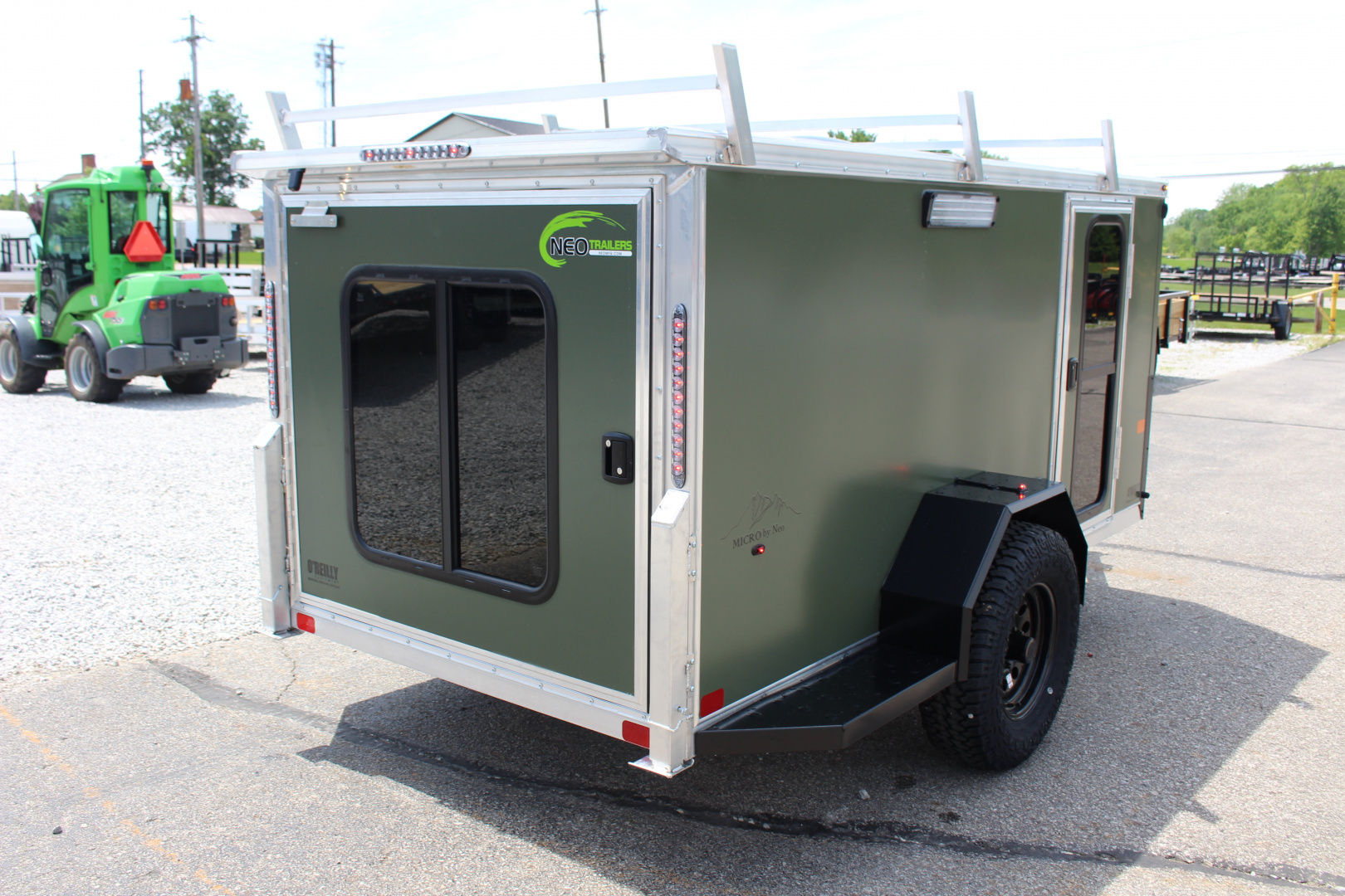 New 2026 NEO Trailers 5' x 10' Micro Sport - Recreation - Cargo - Enclosed Trailer - 2990# GVW