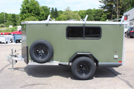 New 2026 NEO Trailers 5' x 10' Micro Sport - Recreation - Cargo - Enclosed Trailer - 2990# GVW