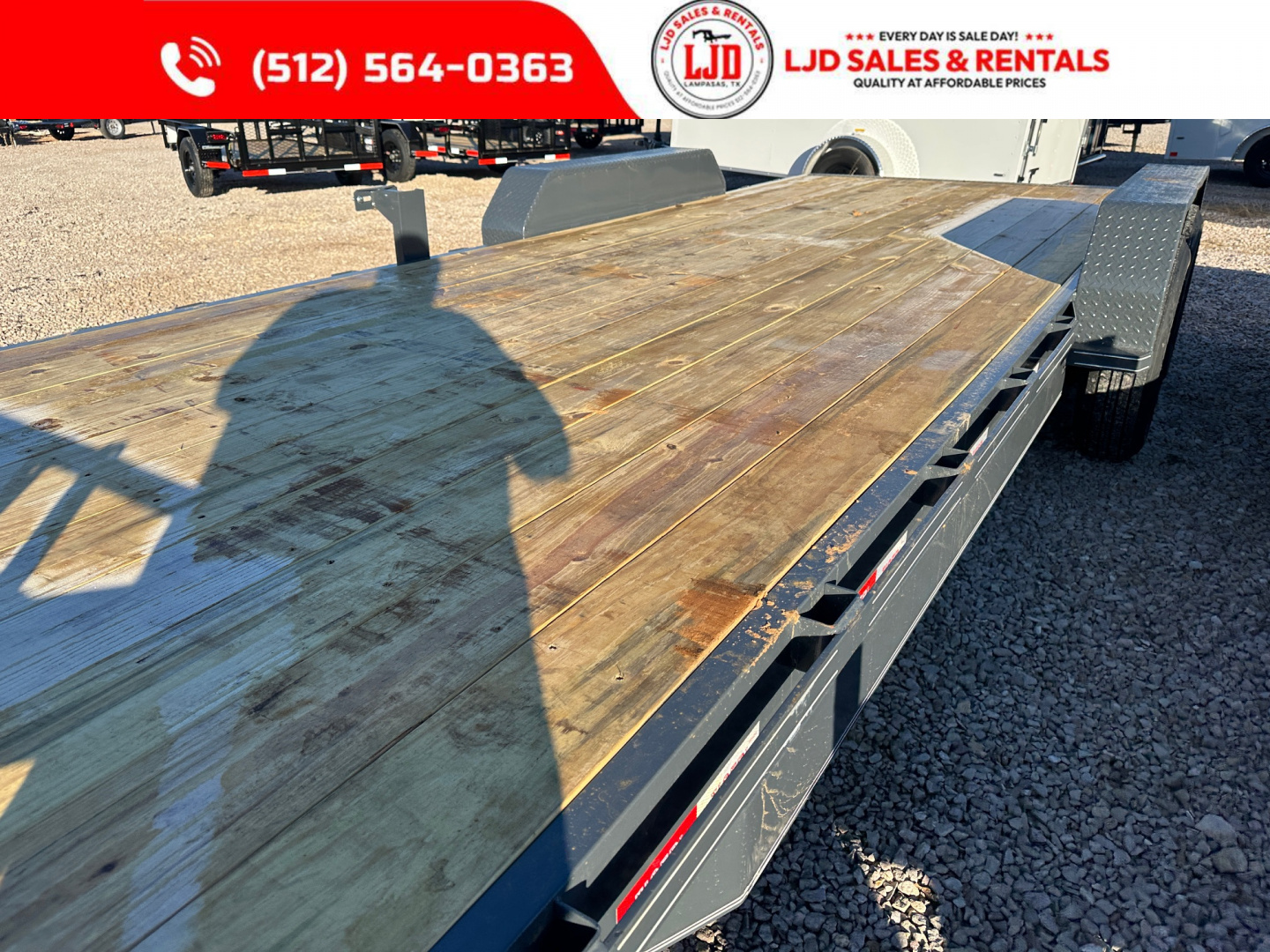 New 2026 Tiger -- 83 "X 22'- Equipment Trailer