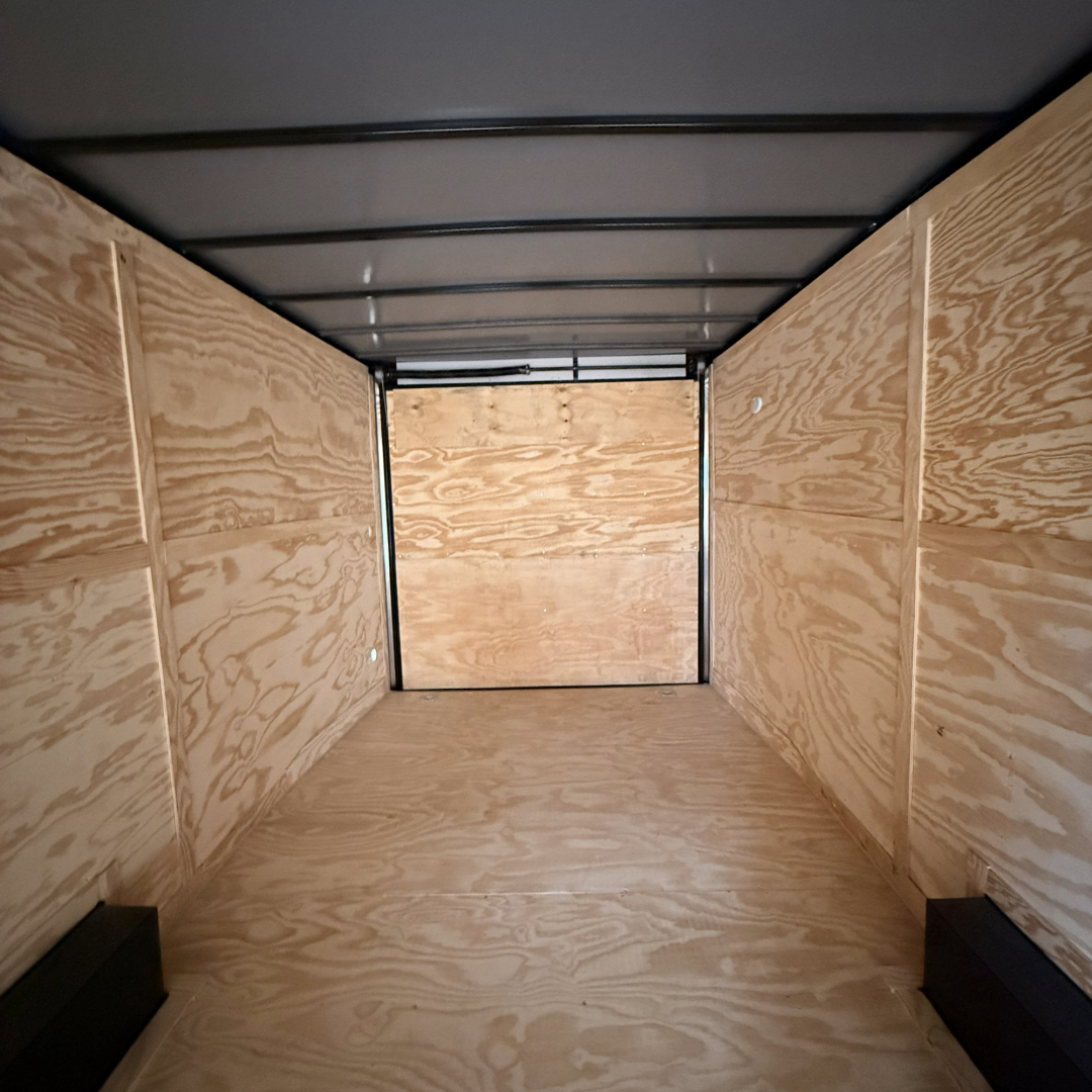 New 8.5X32TA5 White Standard Car Hauler Trailer