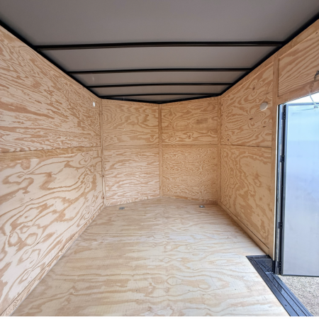 New 8.5X32TA5 White Standard Car Hauler Trailer