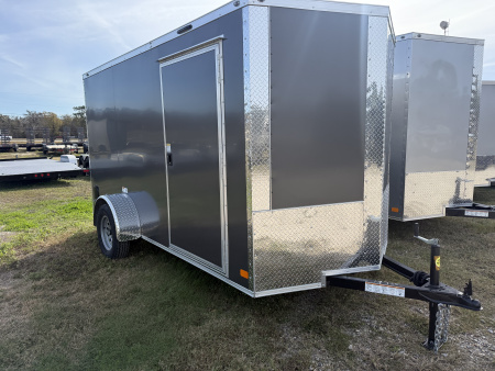 New 2026 NationCraft Trailers 6 X 12 SA POLY Cargo / Enclosed Trailer