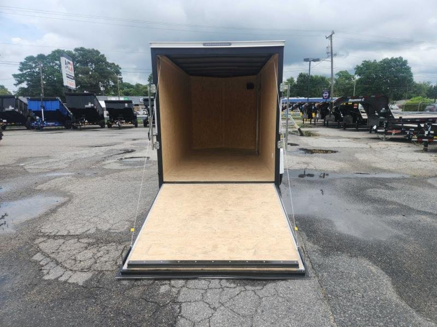 New 2026 Covered Wagon Trailers 6x12 Gold Series w/ Ramp Cargo / Enclosed Trailer