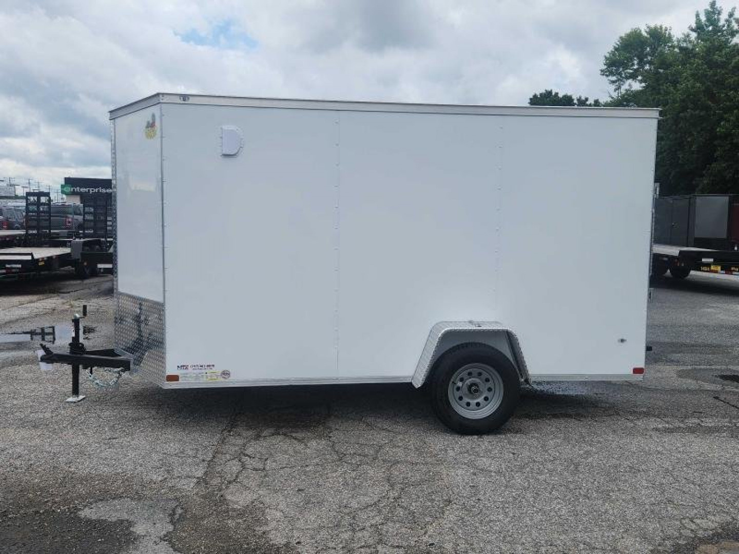 New 2026 Covered Wagon Trailers 6x12 Gold Series w/ Ramp Cargo / Enclosed Trailer