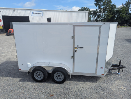 New 2026 Covered Wagon Trailers 6x12 7K Gold Series w/ Ramp Cargo / Enclosed Trailer