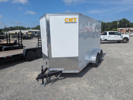 New 2026 Covered Wagon Trailers 6x12 7K Gold Series w/ Ramp Cargo / Enclosed Trailer