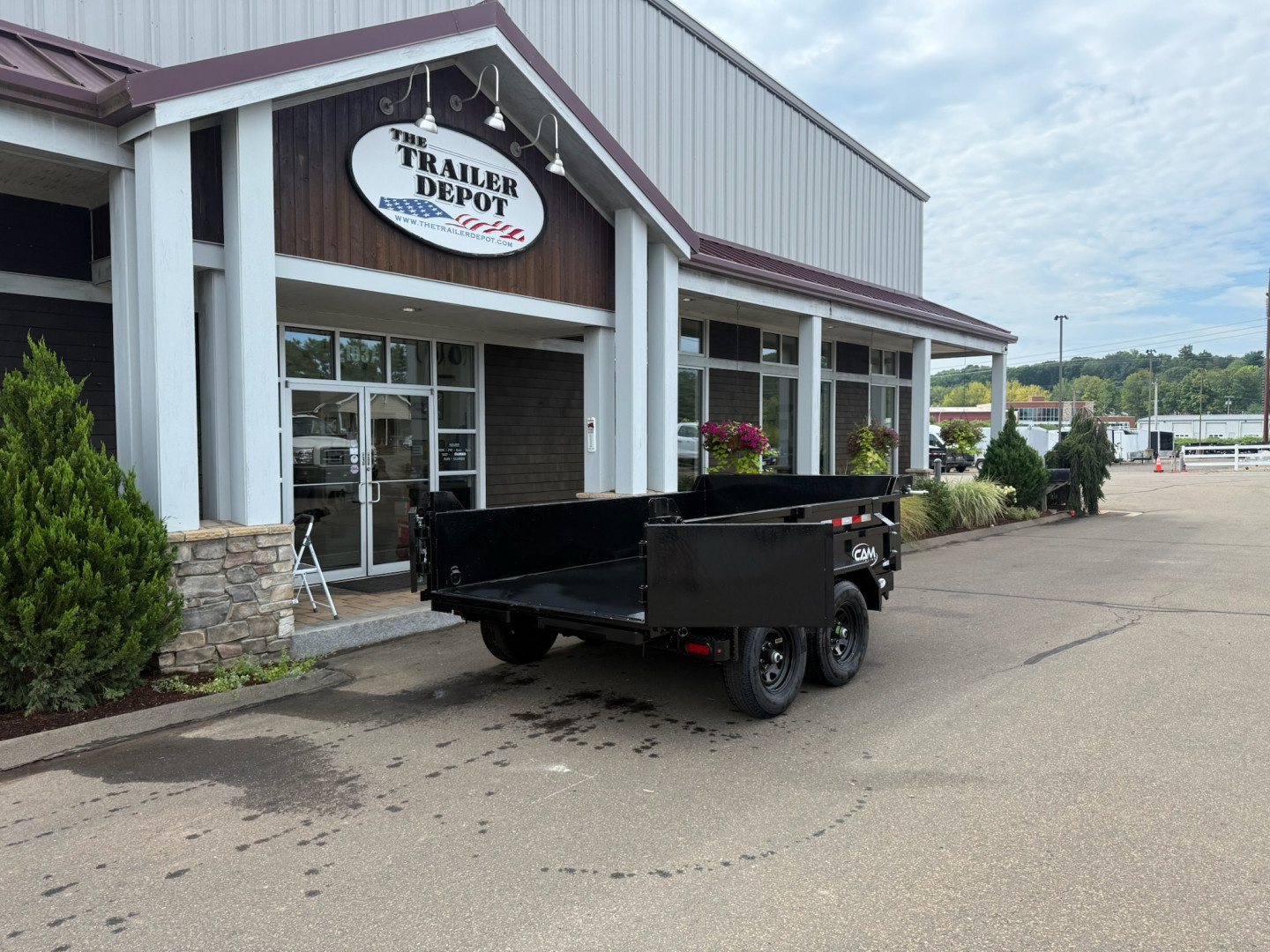 New CAM Superline 6′ X 10′ STANDARD DUTY DUMP TRAILER 11.1K