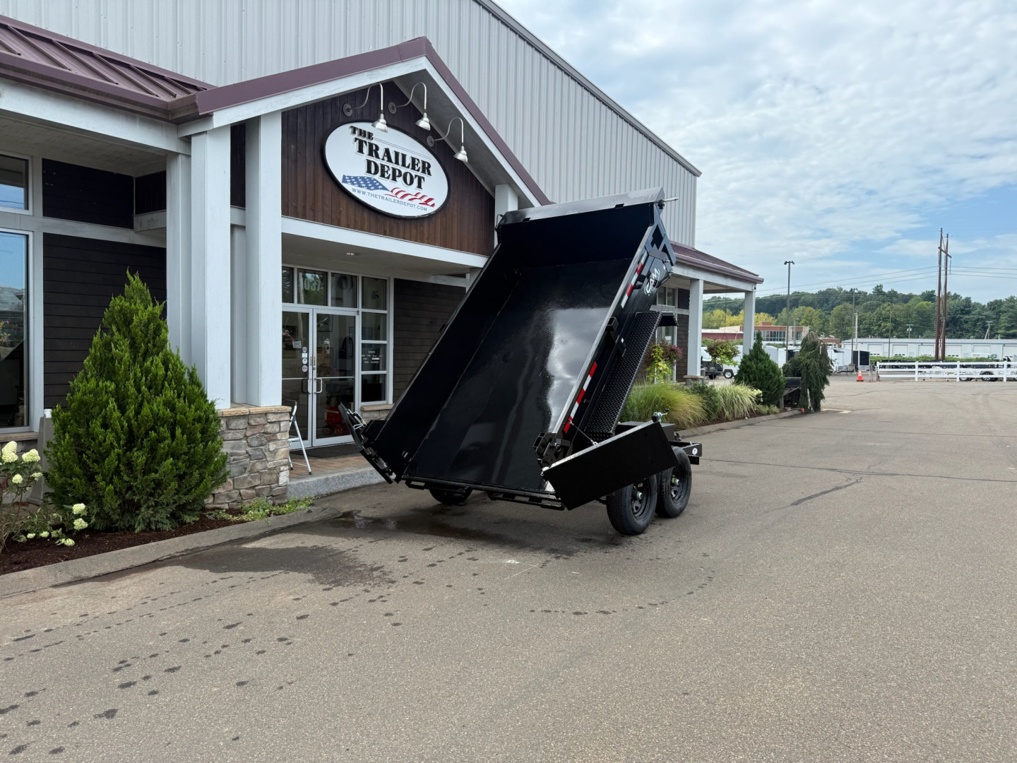 New CAM Superline 6′ X 10′ STANDARD DUTY DUMP TRAILER 11.1K
