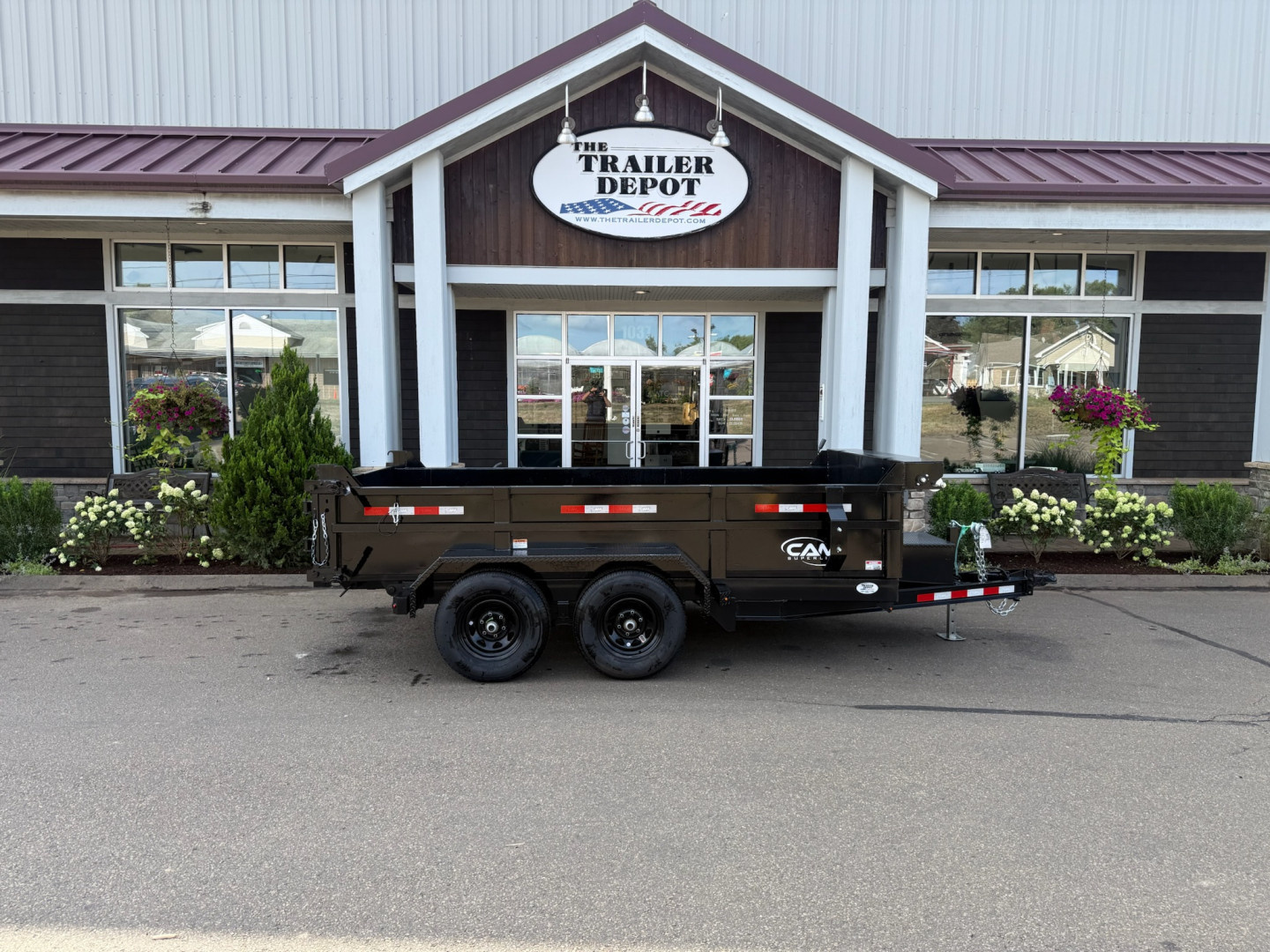 New CAM Superline 6′ X 12′ STANDARD DUTY DUMP TRAILER 11.1K