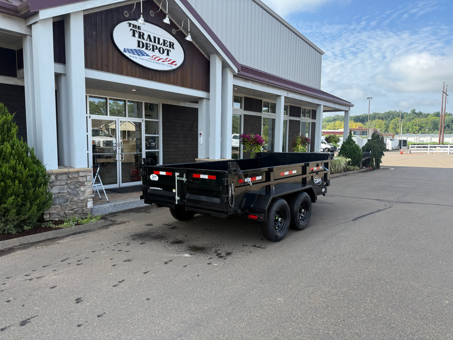 New CAM Superline 6′ X 12′ STANDARD DUTY DUMP TRAILER 11.1K