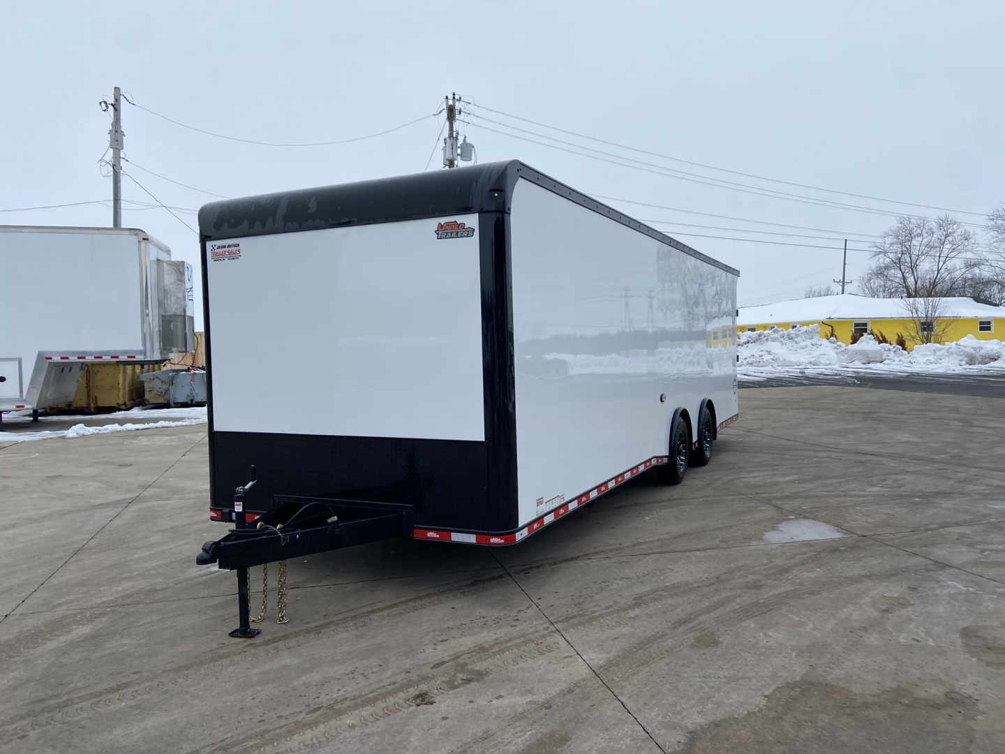 New 2026 United Trailers Limited Racing Trailer 28'