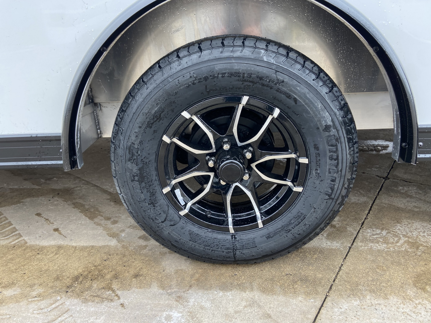 New United UATV 8.5x16 Aluminum Enclosed Trailer