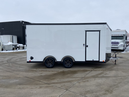 New United UATV 8.5x16 Aluminum Enclosed Trailer