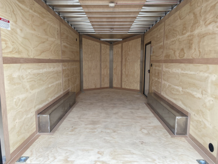 New United UATV 8.5x16 Aluminum Enclosed Trailer