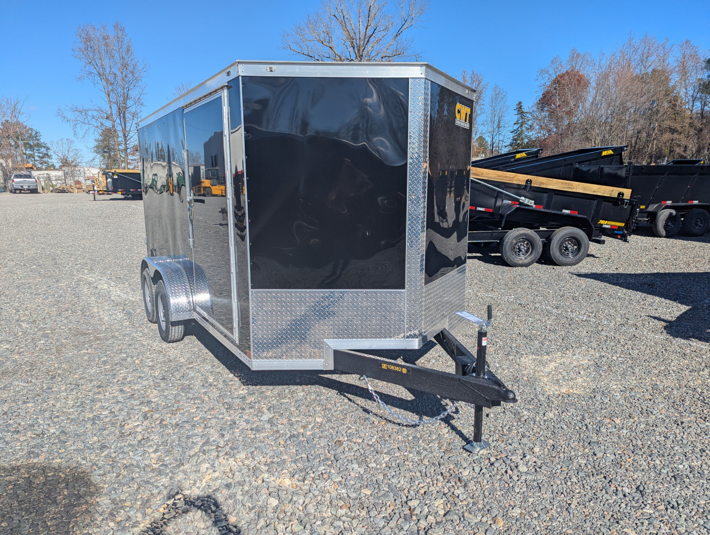 New 2026 Covered Wagon Trailers 7x14 Gold Series w/ Ramp Cargo / Enclosed Trailer