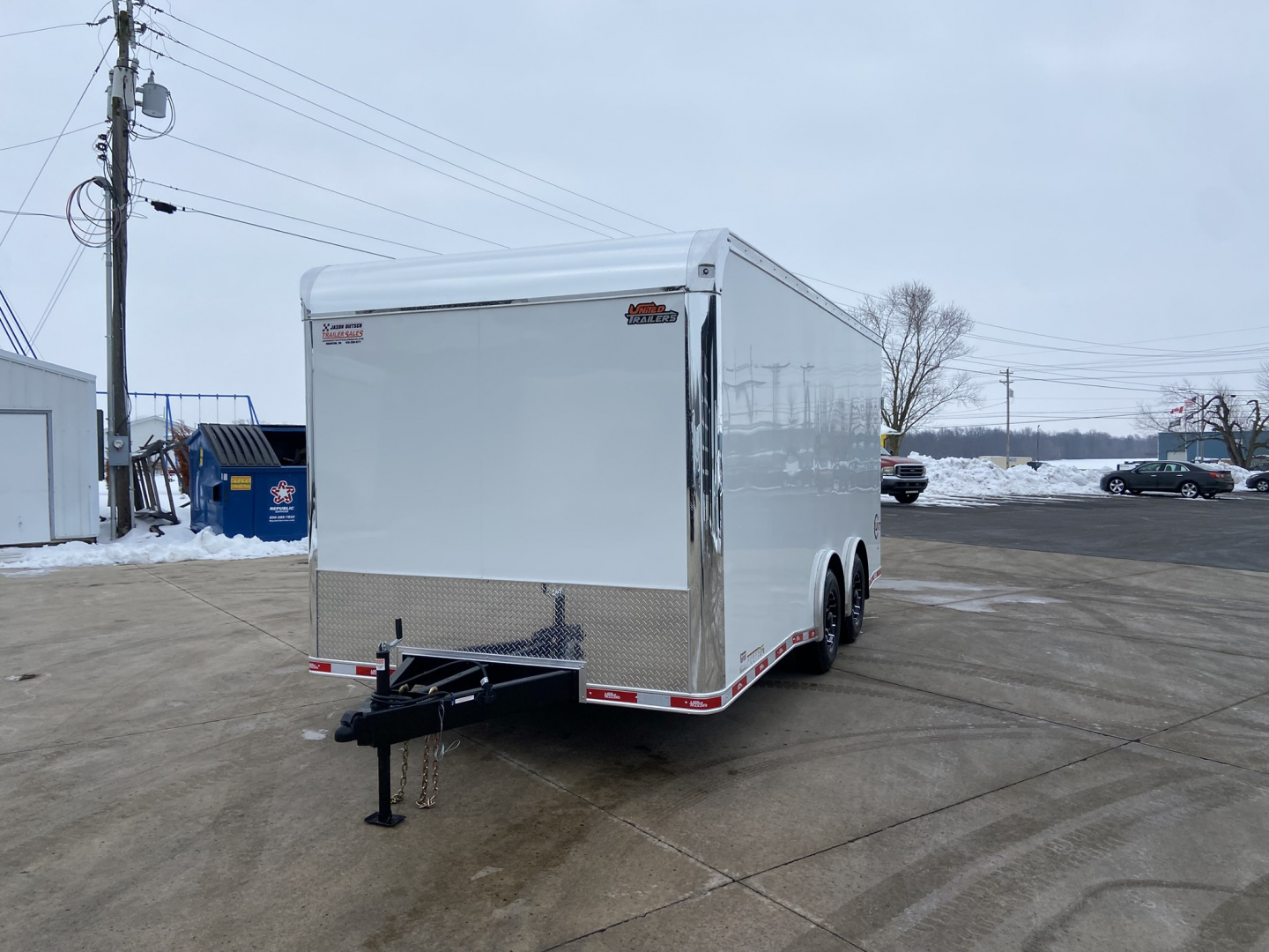 New United Trailers UXT 8.5x18 cargo trailer