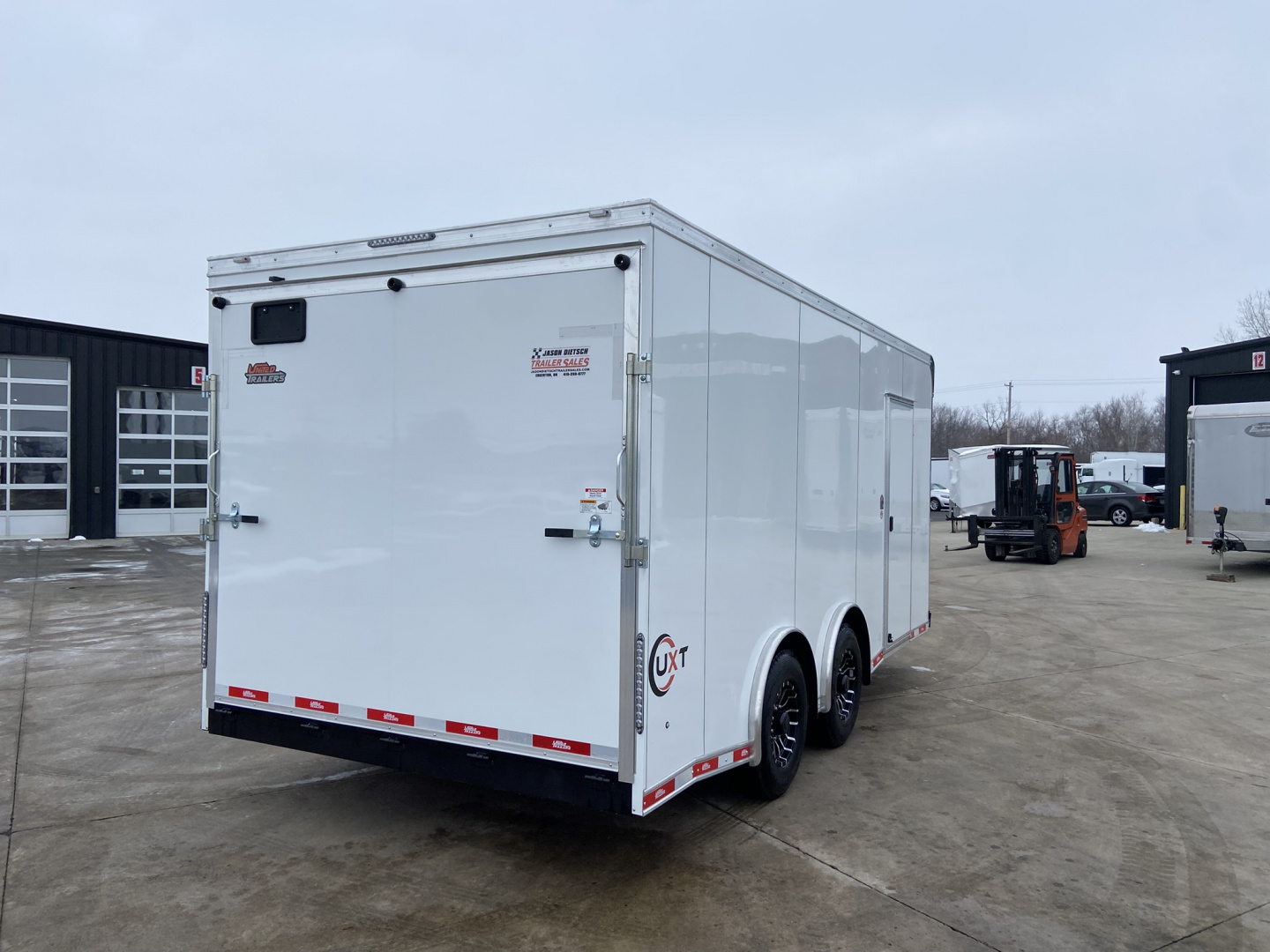 New United Trailers UXT 8.5x18 cargo trailer