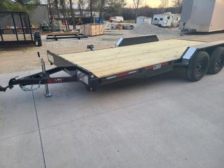 New Heartland 82"x18' CARHAULER DOVETAIL, 2 BRAKE R&C