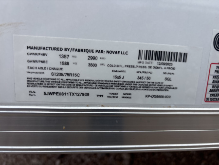 New 2026 Pace American DLX Cargo / Enclosed Trailer