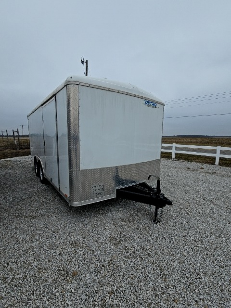 Used 2019 Cargo Express 8.5 x 16 7K Ramp Door Contractor Cargo / Enclosed Trailer