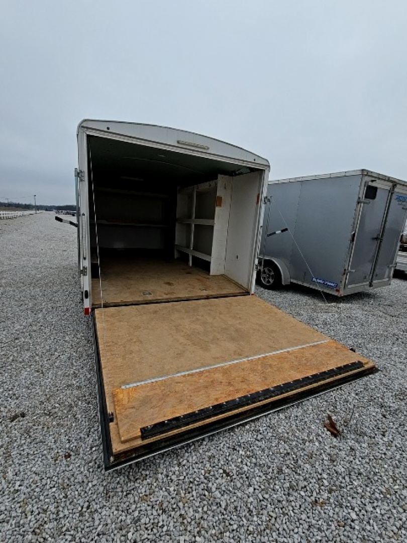 Used 2019 Cargo Express 8.5 x 16 7K Ramp Door Contractor Cargo / Enclosed Trailer