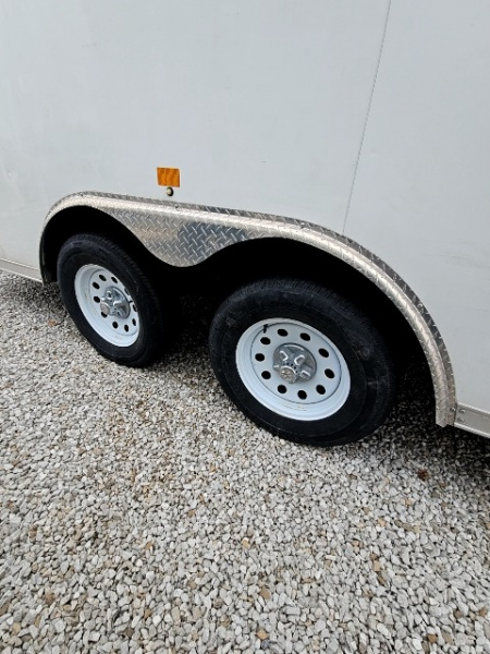 Used 2019 Cargo Express 8.5 x 16 7K Ramp Door Contractor Cargo / Enclosed Trailer