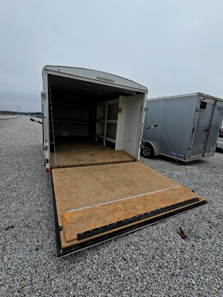 Used 2019 Cargo Express 8.5 x 16 7K Ramp Door Contractor Cargo / Enclosed Trailer