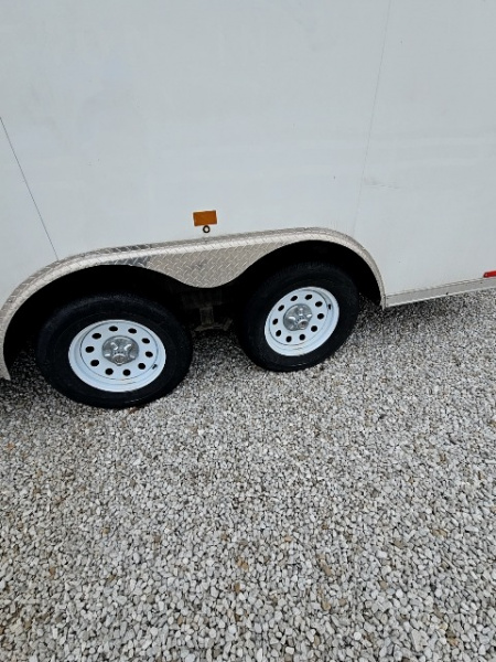 Used 2019 Cargo Express 8.5 x 16 7K Ramp Door Contractor Cargo / Enclosed Trailer