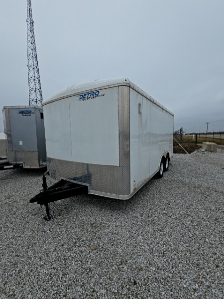 Used 2019 Cargo Express 8.5 x 16 7K Ramp Door Contractor Cargo / Enclosed Trailer