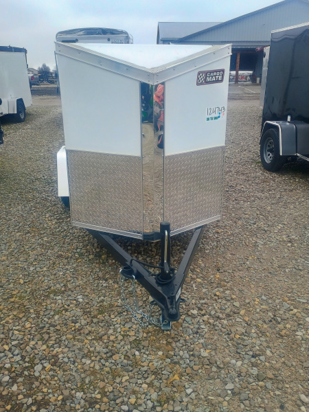 New 2026 CARGO MATE EHW48SA Cargo / Enclosed Trailer 4X8 SA SWING DOOR (GVW:2000) WHITE
