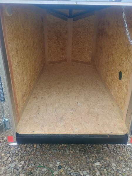 New 2026 CARGO MATE EHW48SA Cargo / Enclosed Trailer 4X8 SA SWING DOOR (GVW:2000) WHITE