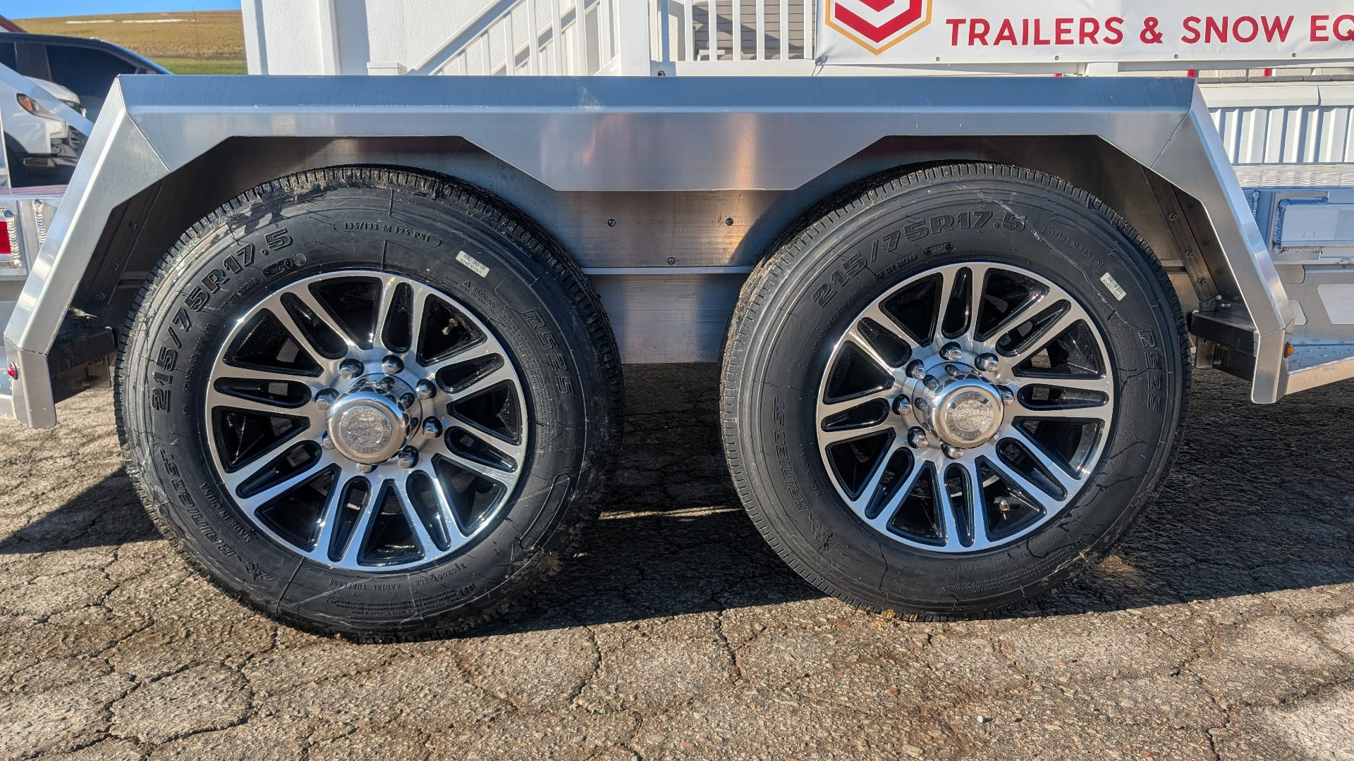 New 2025 EBY 20' ALL ALUMINUM Lo Pro Equipment Hauler w/ 6' Standup Ramps