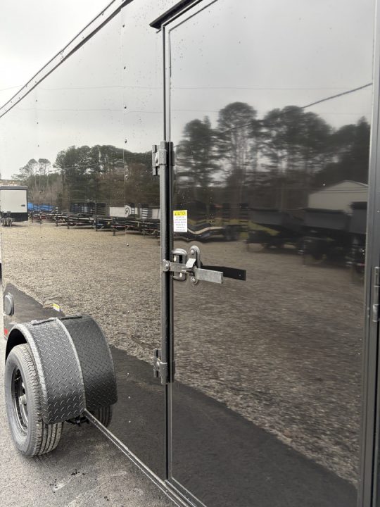 New 2026 Big Daddy's Edition 6X12 Enclosed Trailer With 6' 6" Interior, Blackout, Single Axle, Polycor