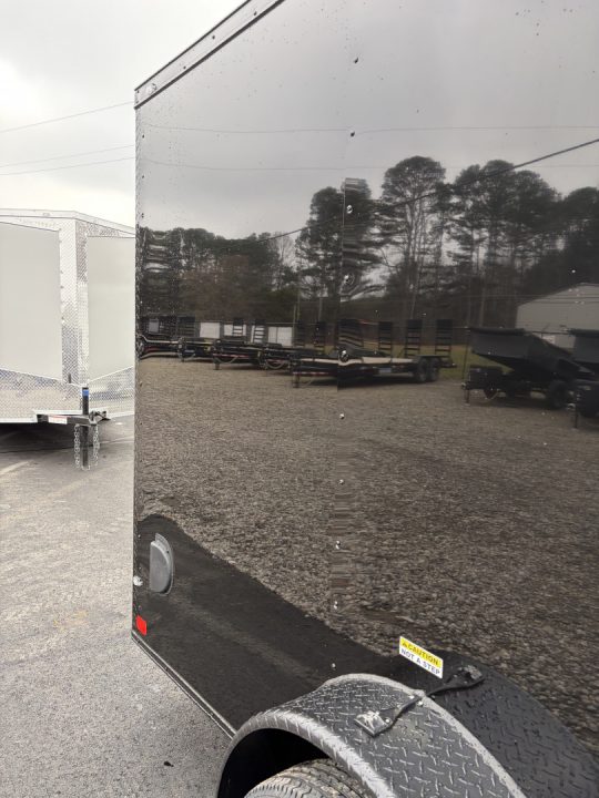 New 2026 Big Daddy's Edition 6X12 Enclosed Trailer With 6' 6" Interior, Blackout, Single Axle, Polycor